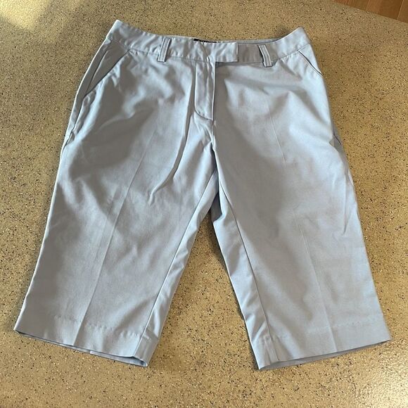 Adidas ClimaCool Longline Golf Shorts Gray sz 2 - Picture 4 of 15